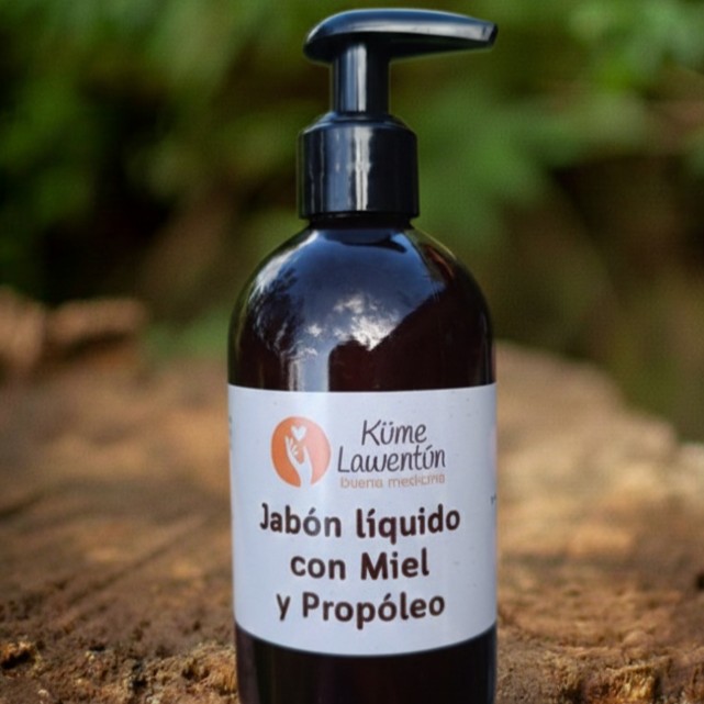 Jabon liquido con miel y propoleo